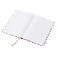 Блокнот из крафта и каменной бумаги А5 "Fleekstone", твердая обложка, крафтовый