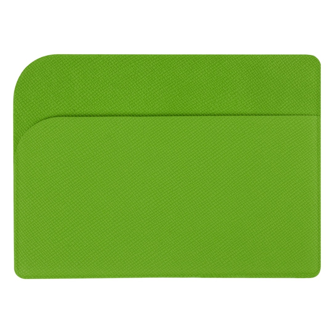 Картхолдер для 3-пластиковых карт "Favor", зеленое яблоко