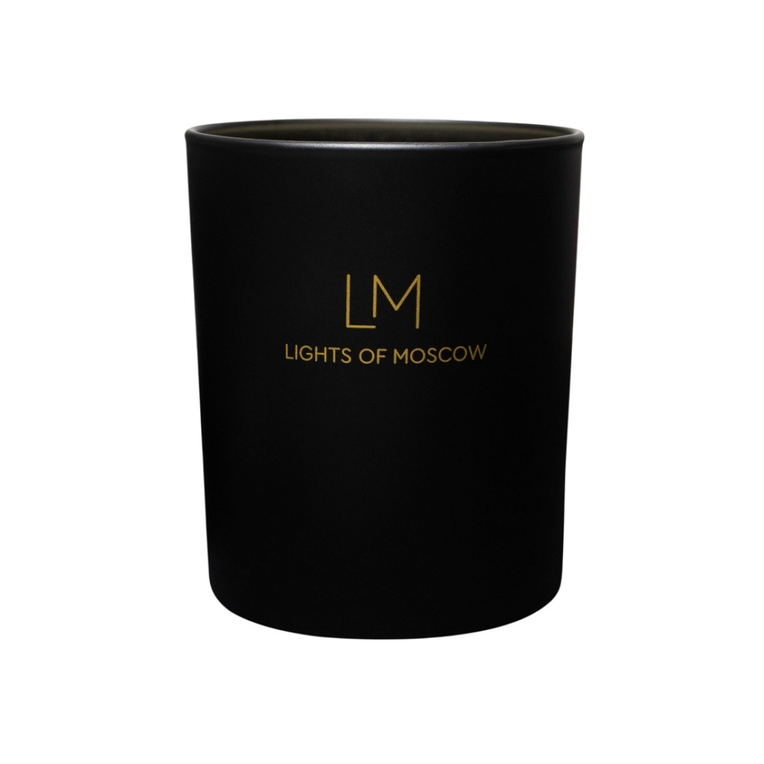 Ароматическая свеча в черном стакане Mystery, коллекция Exclusive, 250 мл