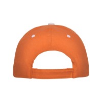 Бейсболка "Panel" унисекс, оранжевый
