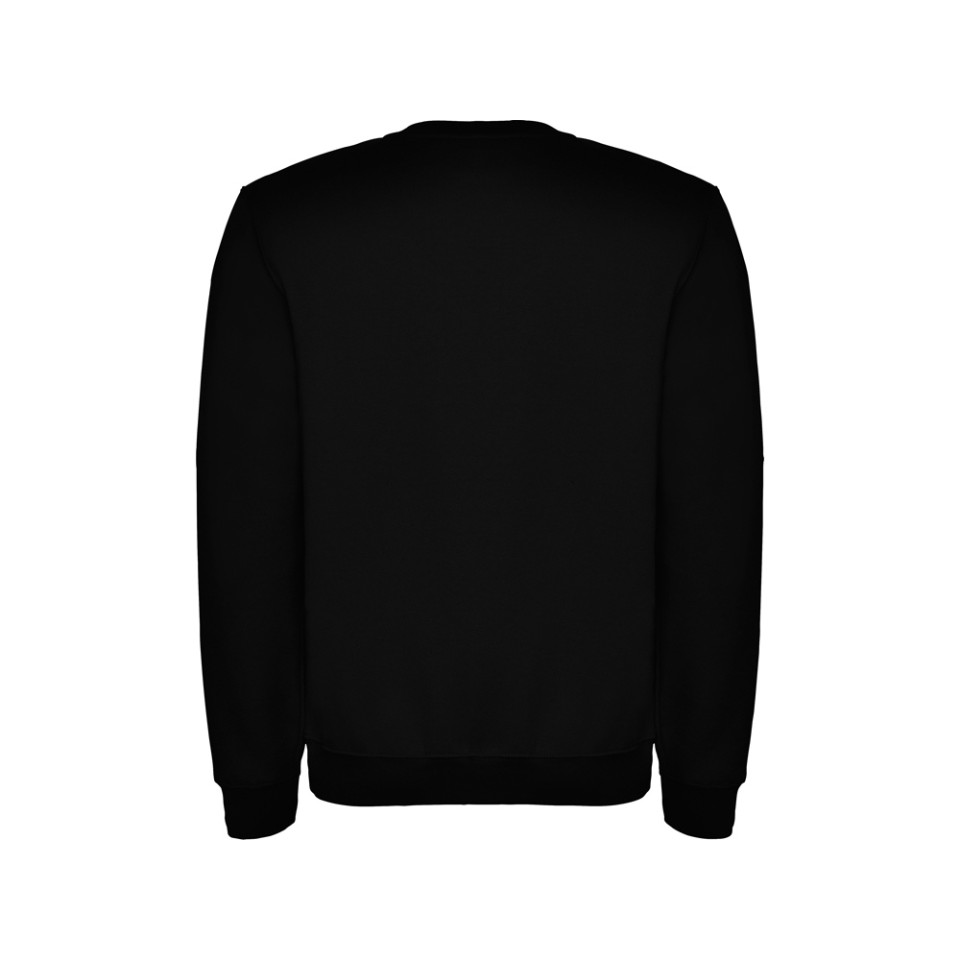 Свитшот с начесом "Clasica" унисекс, черный