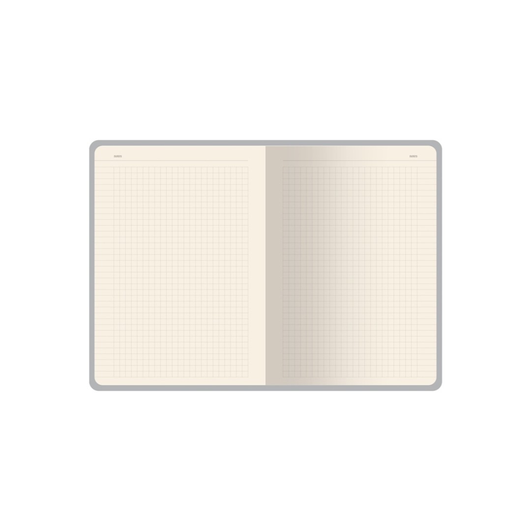 Блокнот А5 "Megapolis Flex Loft", серый