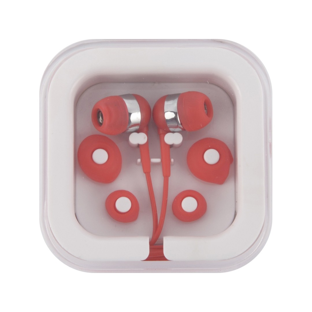 Наушники суперлегкие "Sargas", красный