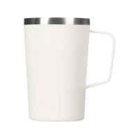 Стальная кружка с двойными стенками и порошковым покрытием "Tibet", белый