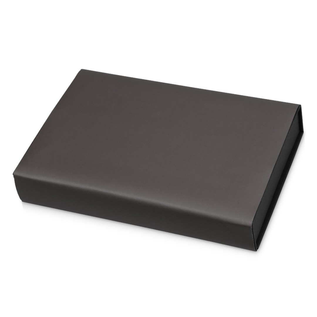 Набор для записей с пауэрбэнком "Ион", черный (Р)