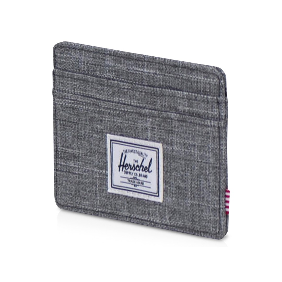 Herschel Charlie держатель для карт с RFID-защитой из переработанного материала - Серый яркий