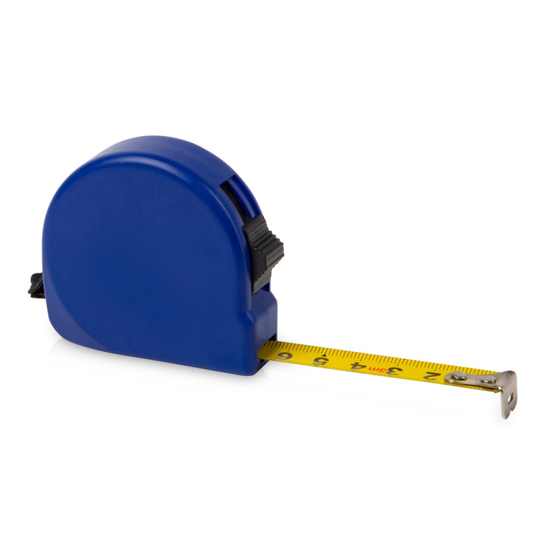 Рулетка "Stash" 3м, ярко-синий