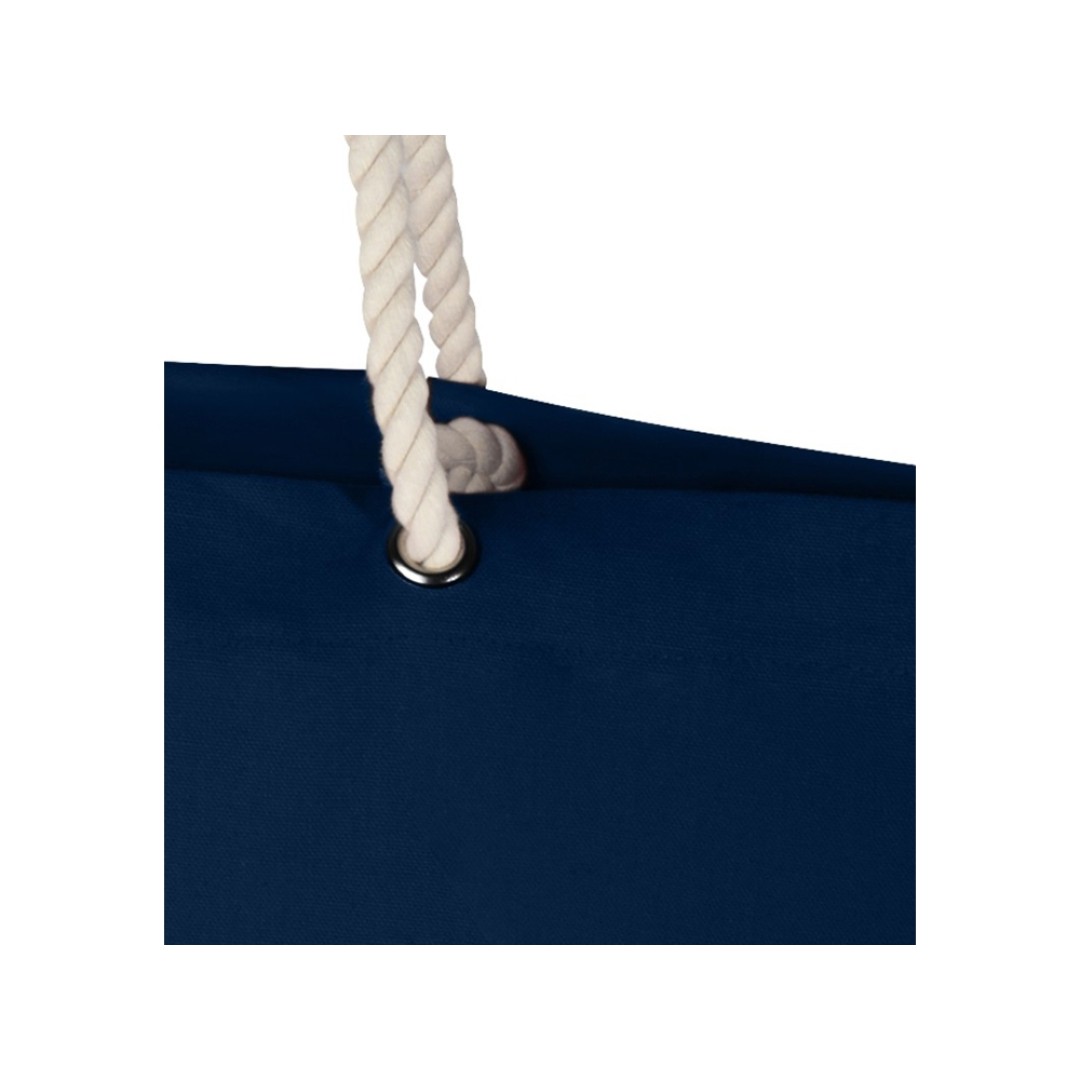 Florida пляжная эко-сумка из переработанного материала, сертифицированного по стандарту GRS, плотностью 270 г/м2 18L - Темно - синий