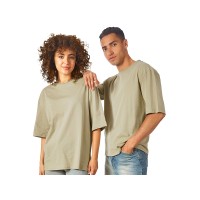 Футболка оверсайз «Liyon» унисекс, оливковый