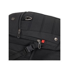 Рюкзак TORBER XPLOR с отделением для ноутбука 15.6", черный, полиэстер, 46.5х32.5х15.5 см, 24 л