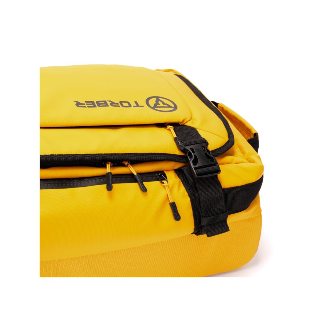 Сумка на колесах TORBER MOBI, желтый, полиэстер 900D с PU покрытием, 47 х 34 х 21,5 см, 32 л