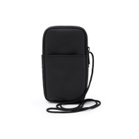 Сумка для мобильного телефона SEUL из экокожи, черный