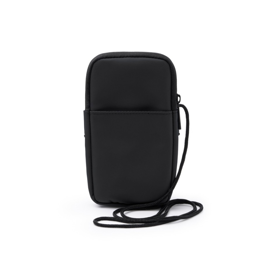 Сумка для мобильного телефона SEUL из экокожи, черный