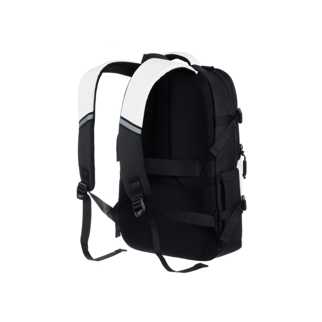 Рюкзак спортивный TORBER Xtreme 18", белый/чёрный, 31 х 12 х 46 см, 17л