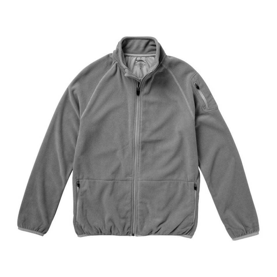 Куртка "Drop Shot" из микрофлиса мужская, серый