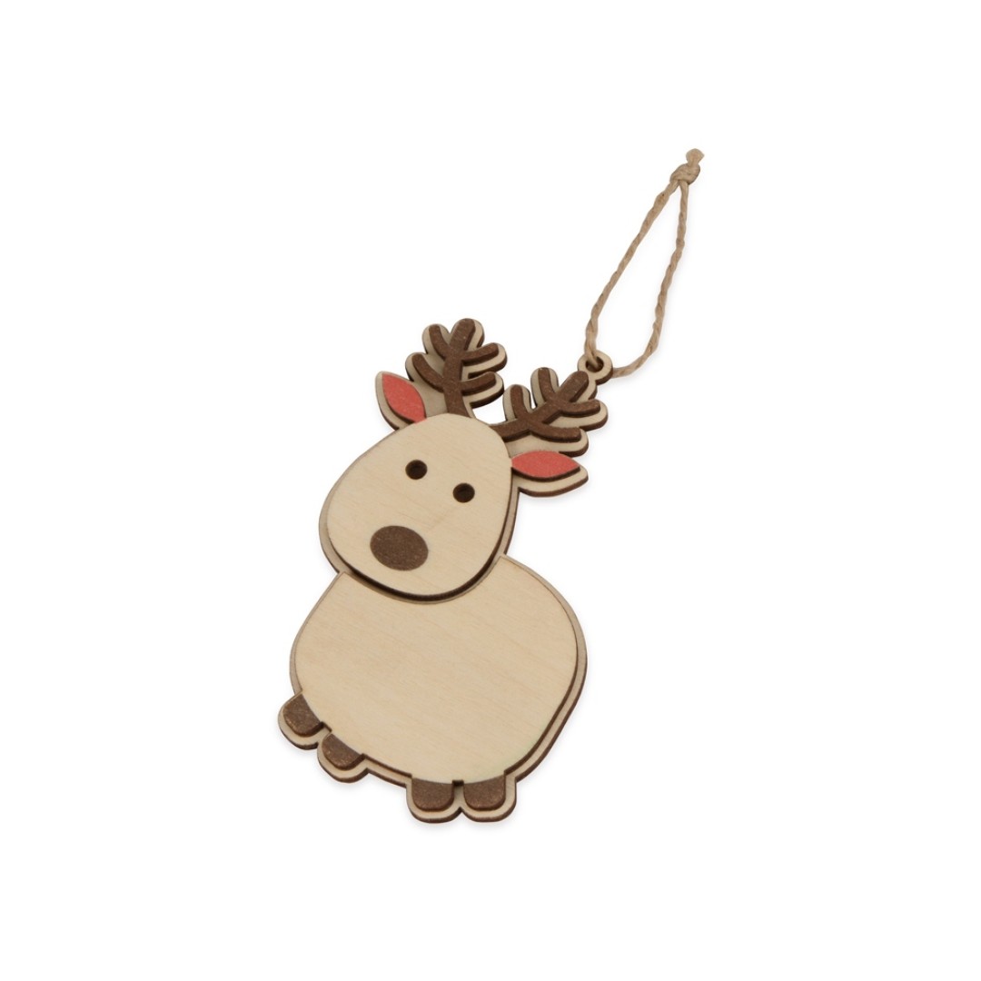 Подвеска деревянная "Олень"