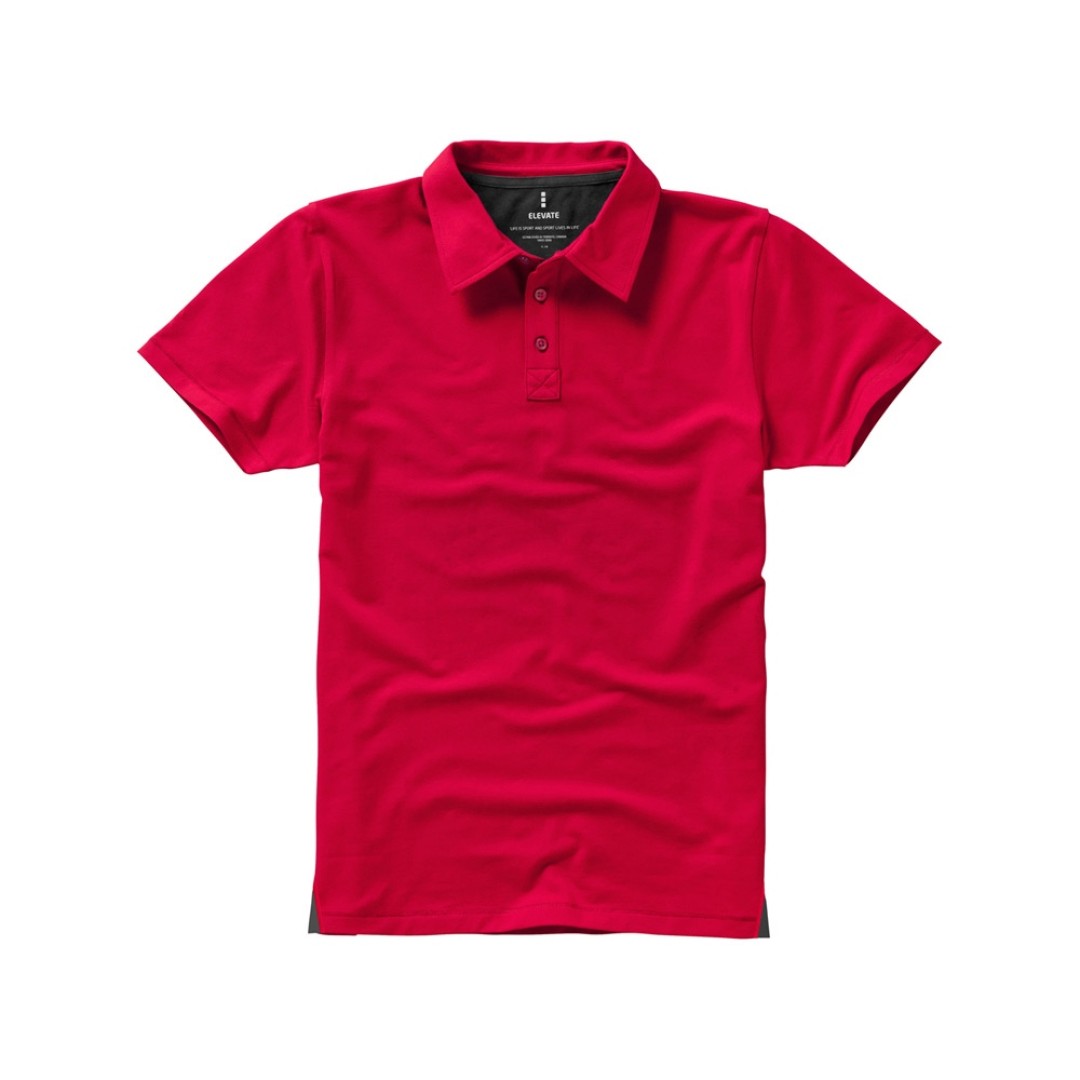 Рубашка поло "Markham" мужская, красный/антрацит