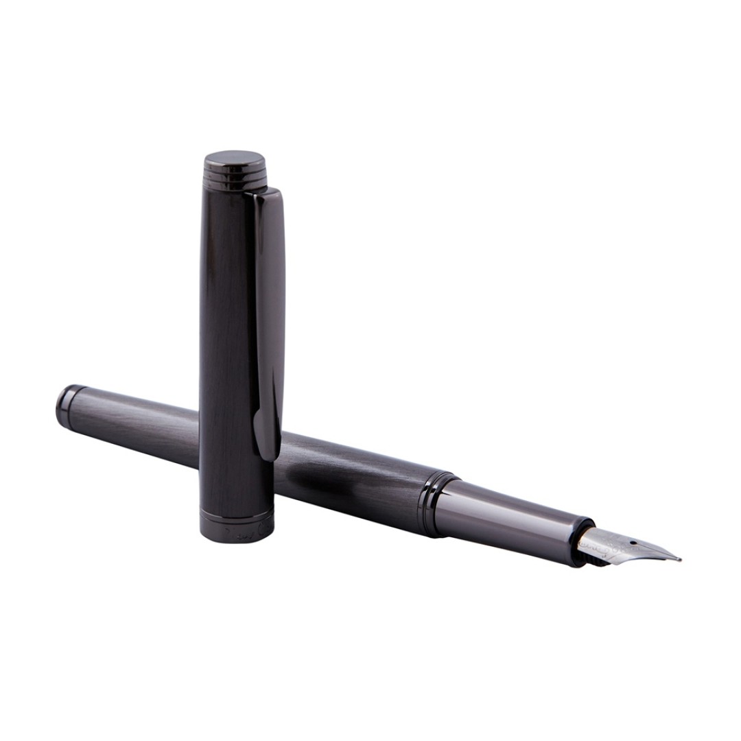 Ручка перьевая Pierre Cardin SHINE. Цвет - антрацит