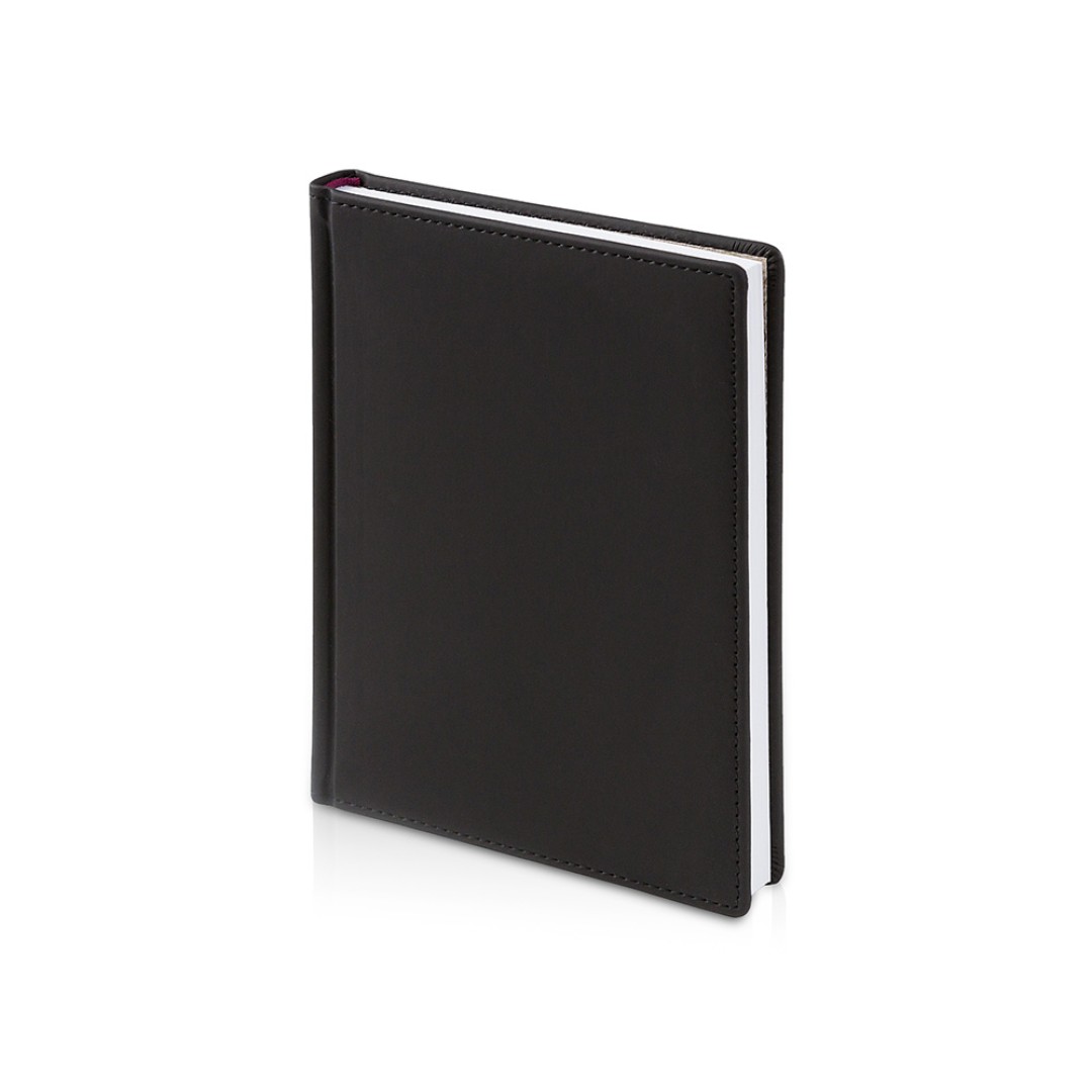 Ежедневник А5 датированный «Velvet» 2026, черный