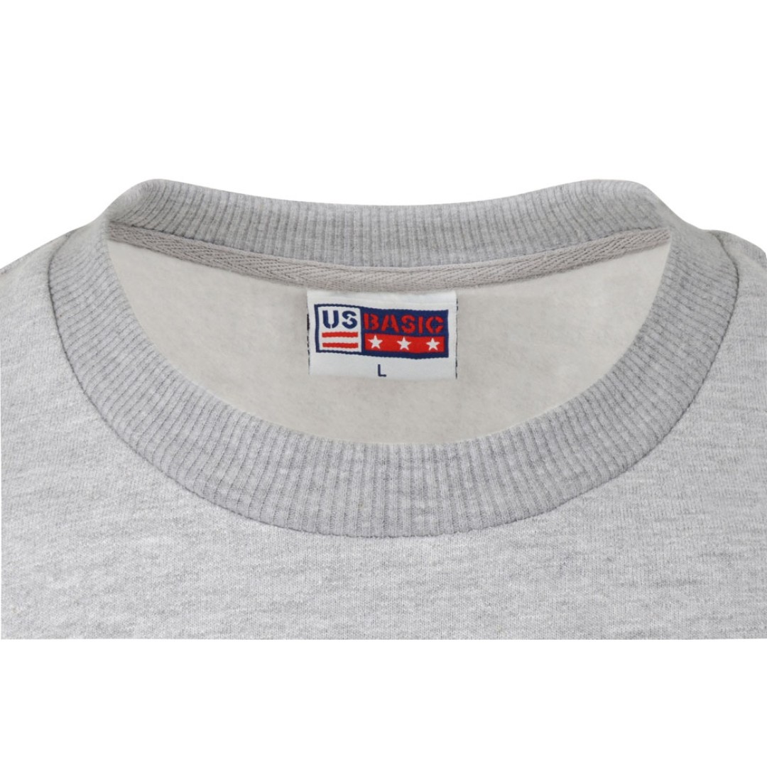 Свитшот "Motion" унисекс с начесом, серый меланж