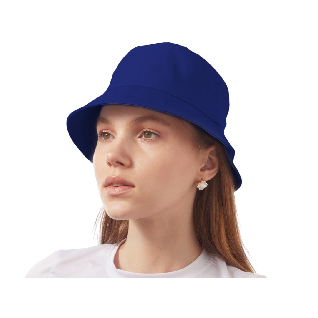 Хлопковая панама, классический синий