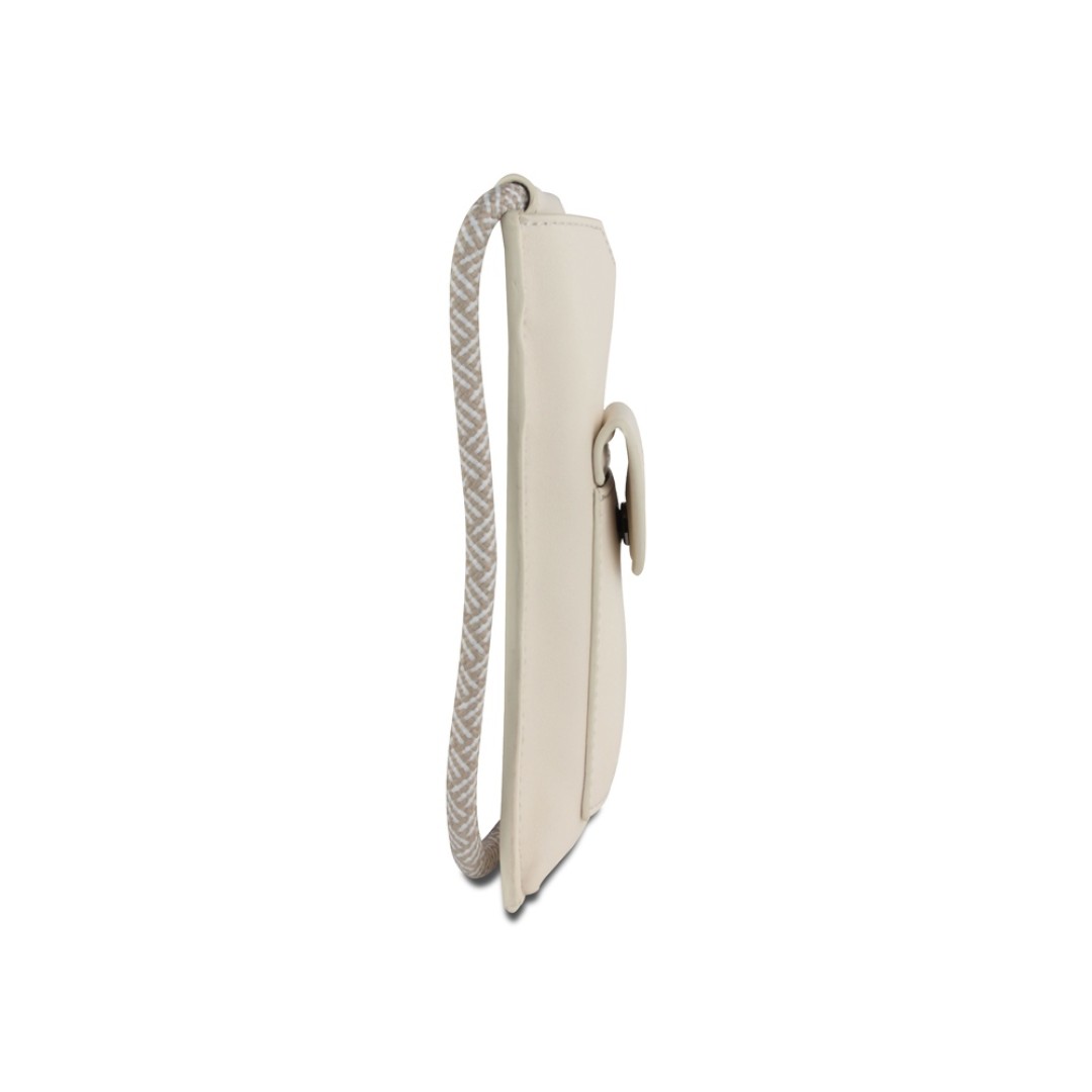 Сумка-чехол для мобильного телефона BUGATTI Almata, бежевая, полиуретан, 11x2x18 см