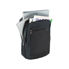 Рюкзак мужской BUGATTI Sera 15'', антрацитовый, полиэстер, 32х12х46 см, 16 л