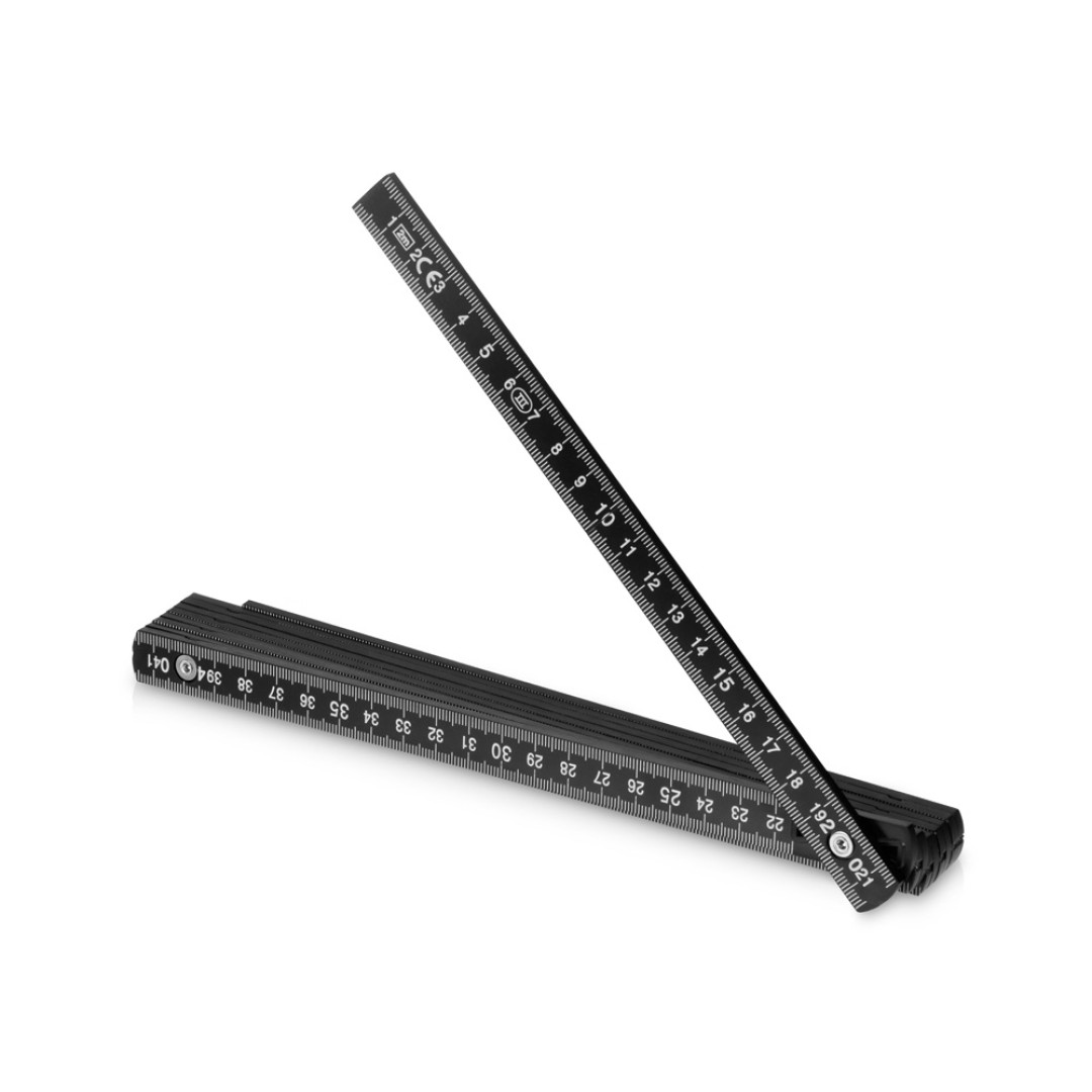 Складная линейка длиной 2 м "Plank", черный
