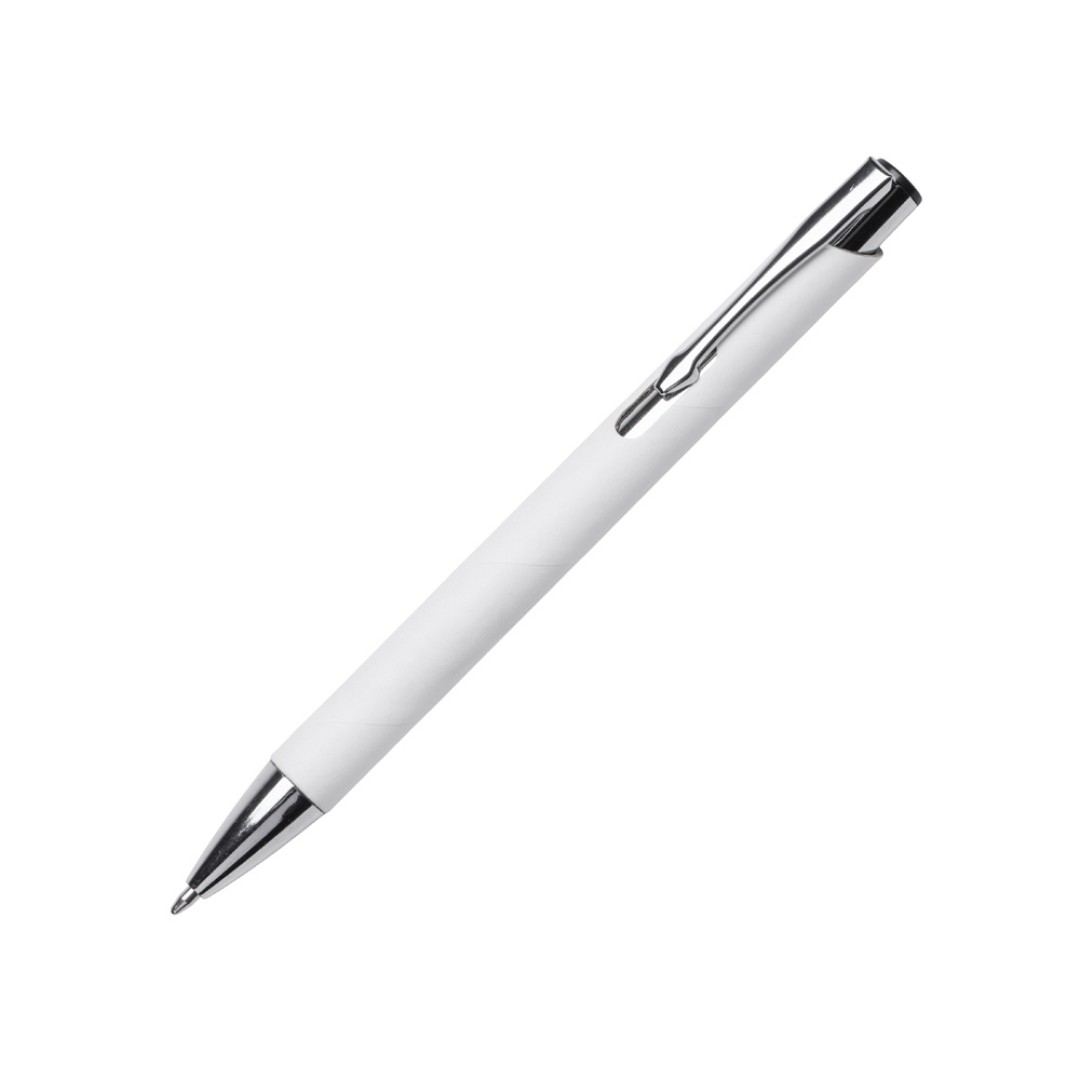 Пластиковая шариковая ручка с корпусом из бумаги "Legend Paper", белый