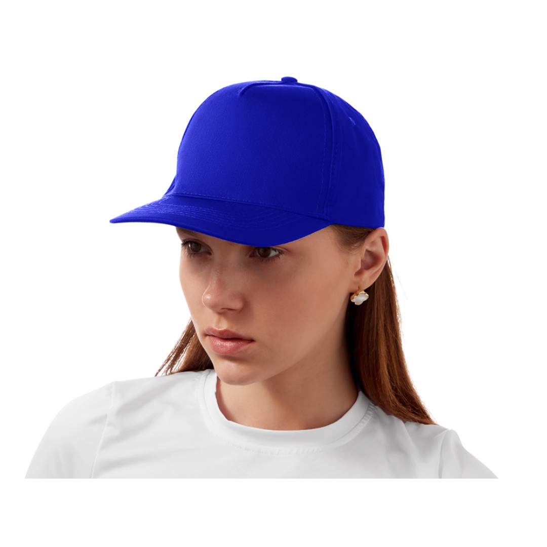 Бейсболка "Mix" 5-ти панельная 180 гр, кл. синий