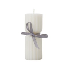 Набор свечей с гранями "Vela", темно-серый, белый