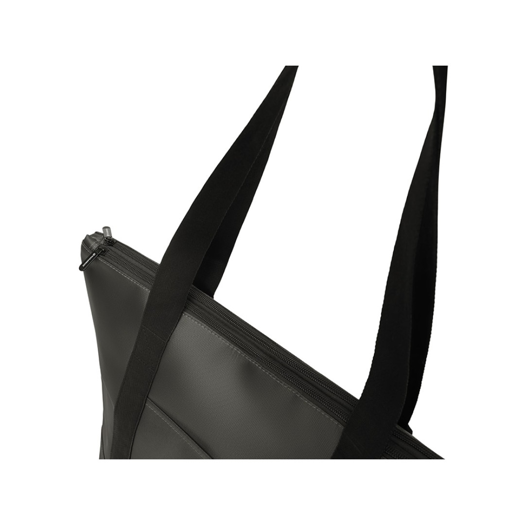 Сумка-холодильник «Cool XL» с двумя лямками на плечо, темно-серый