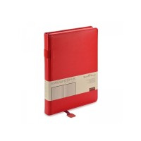 Ежедневник А5 недатированный «Polo», красный (Р)