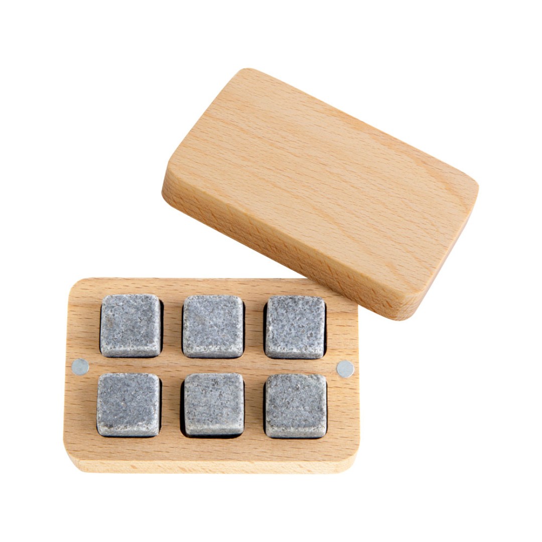 Набор камней для виски в подарочной деревянной коробке "Speyside"