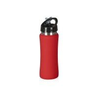 Бутылка для воды "Bottle C1", сталь, soft touch, 600 мл, красный (Р)