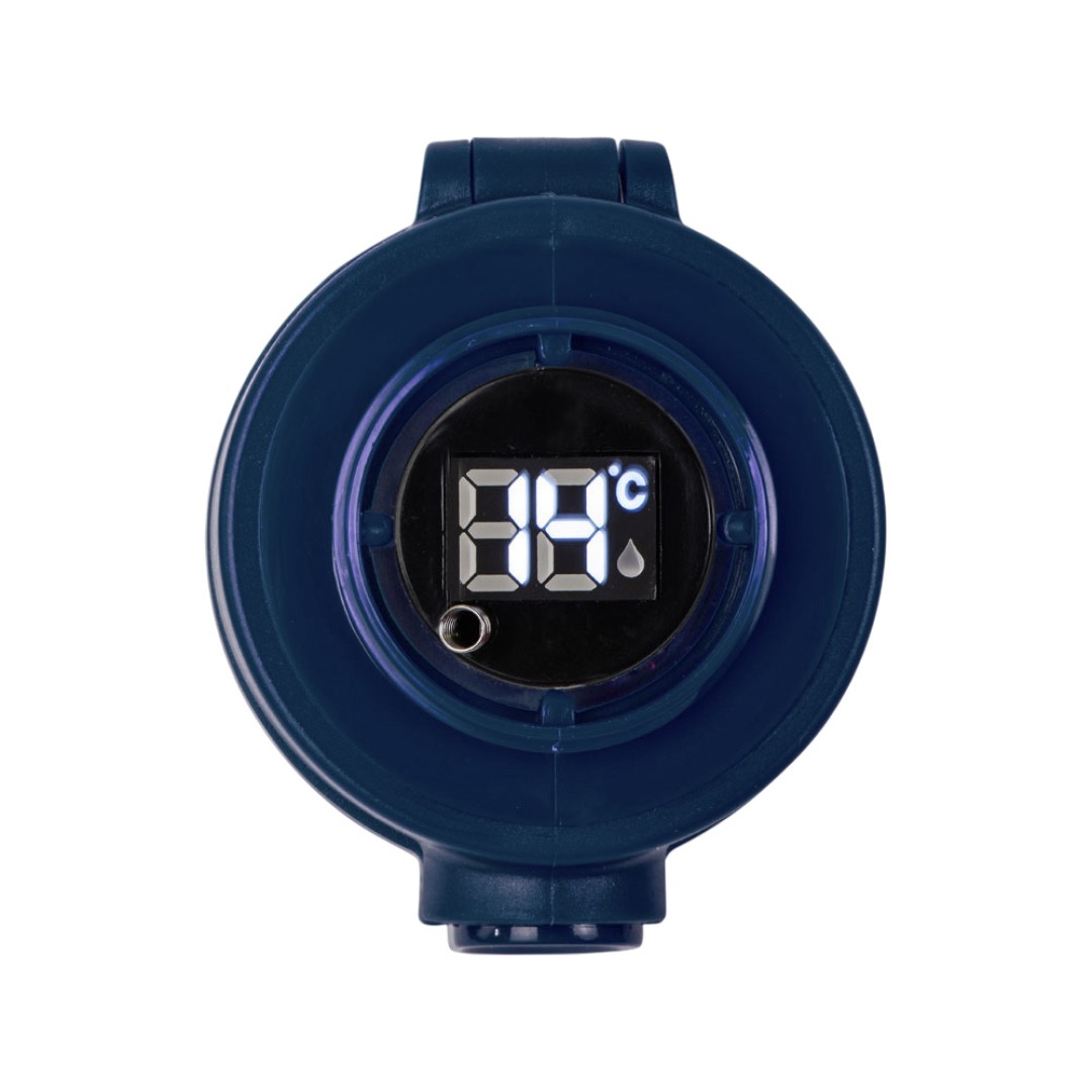 Вакуумная термокружка Waterline с медной изоляцией «Bravo», 400 мл, тубус, темно-синий