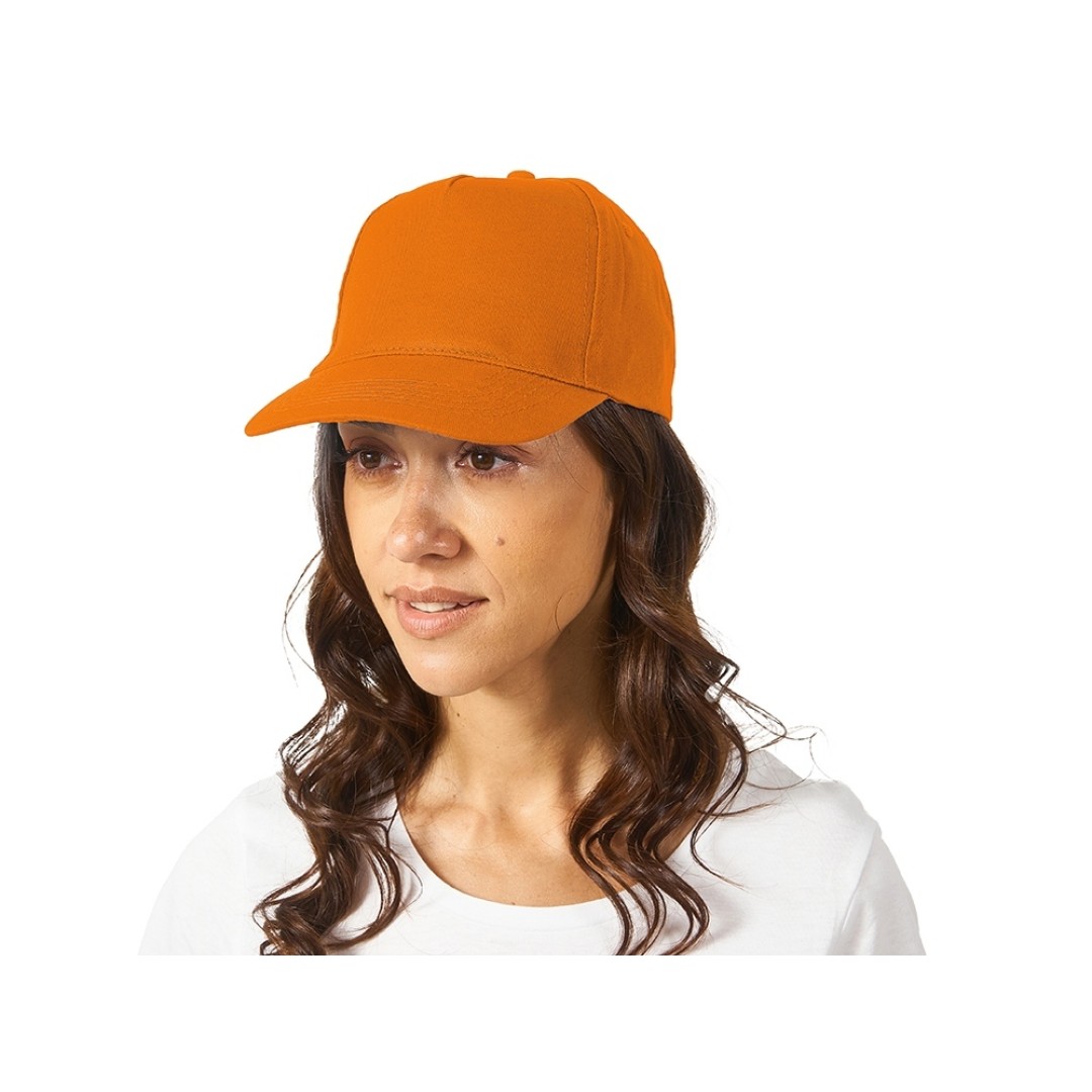 Бейсболка "Memphis" 5-ти панельная 165 гр, оранжевый