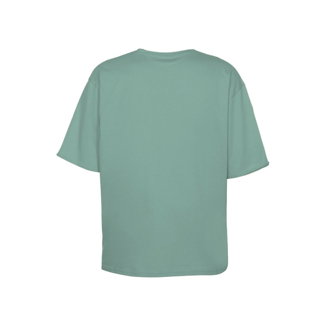 Футболка оверсайз «Liyon» унисекс, пыльно-бирюзовый