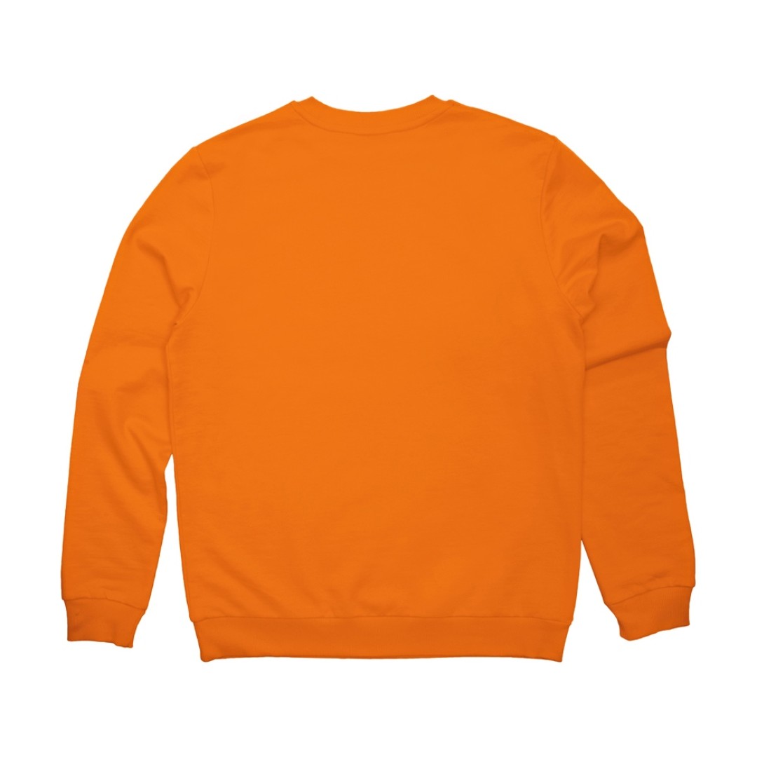 Свитшот "Motion" унисекс с начесом, оранжевый