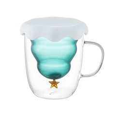 Кружка с двойными стенками с елочкой внутри "Winter Wonderland"