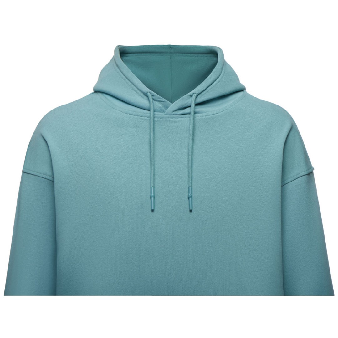 Худи оверсайз «Alpha.01» унисекс, пыльный бирюзовый