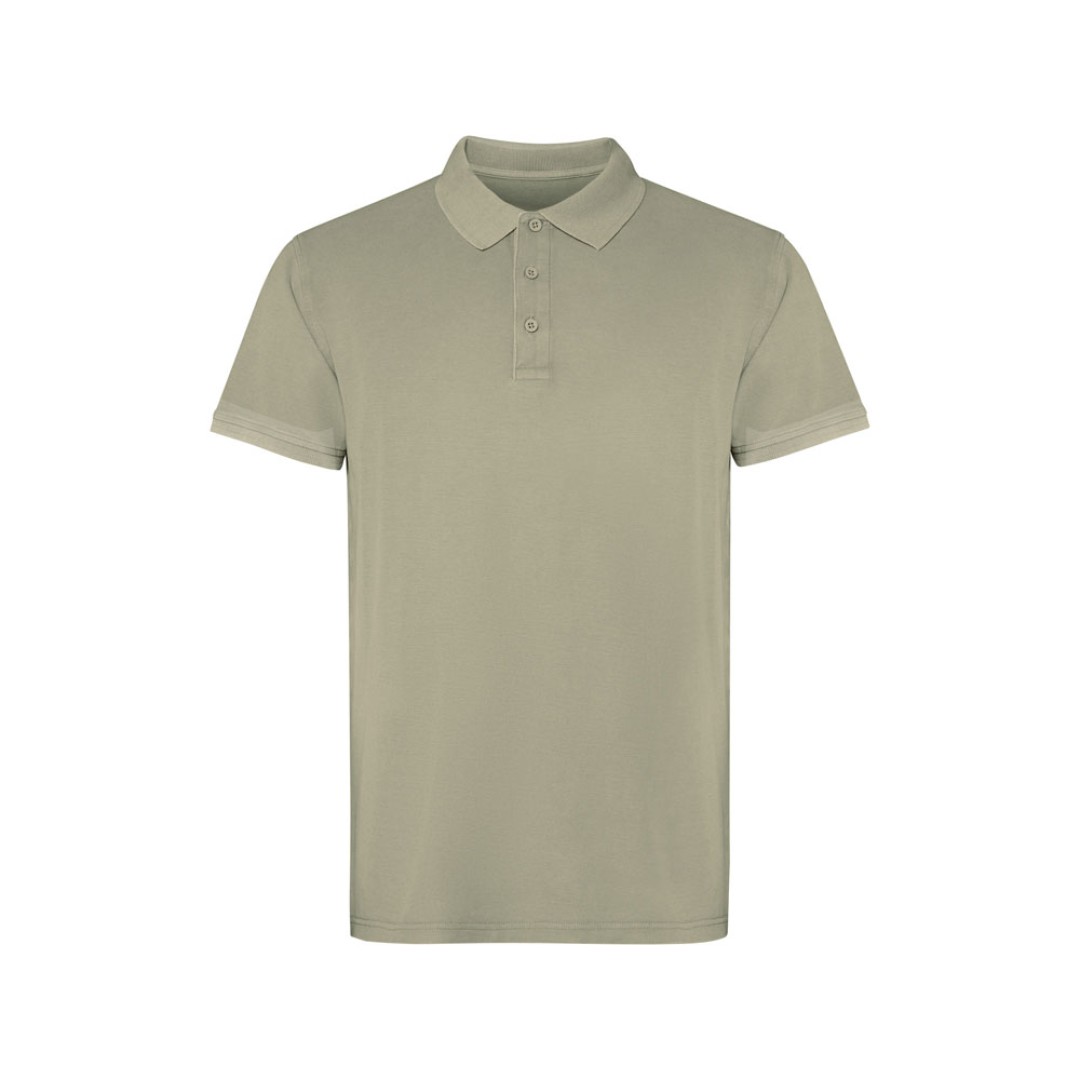 Рубашка поло «Cobain» унисекс, светлый хаки выстиранный