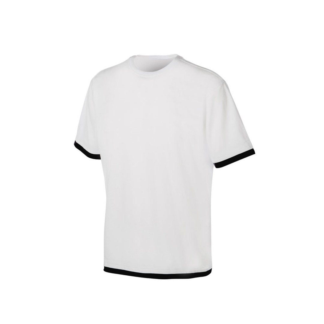 Футболка «Rotterdam» мужская, белый/черный