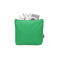Органайзер для электроники и проводов "Amalia" из полиэстера 300D с подкладкой, зеленый