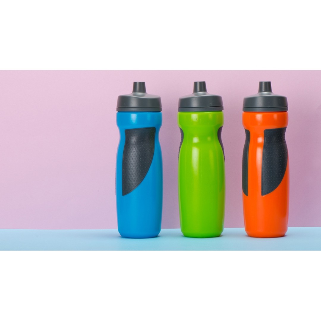 Спортивная бутылка «Flex» 709 мл, зеленый/серый