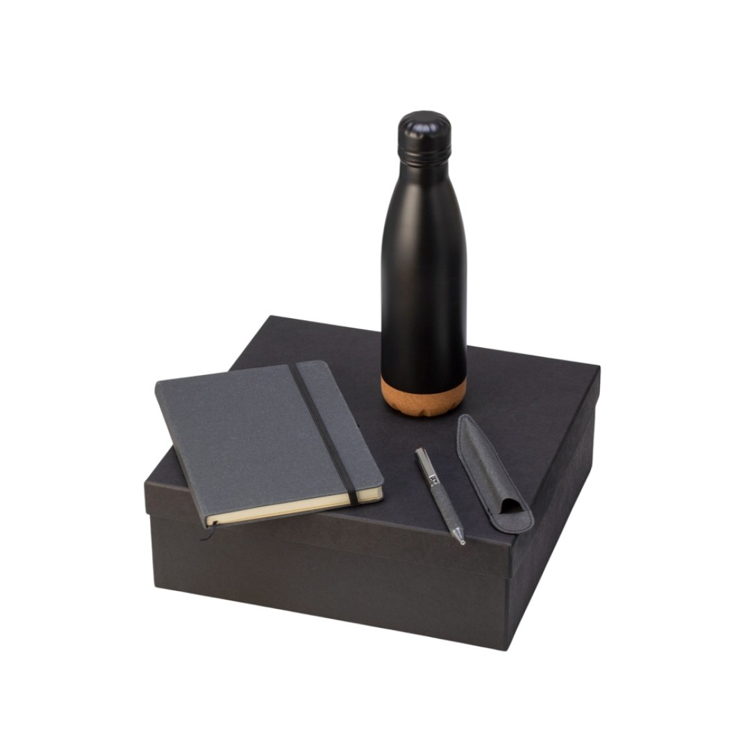 Подарочный набор "Venera Corn", серый/черный