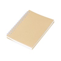 Блокнот на мягкой спирали А6 "Sahara", 60 листов 70 гр/м2, натуральный