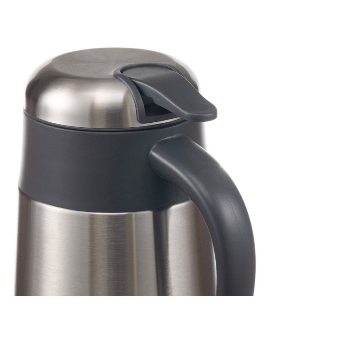 Термокофейник Stinger, 1,6 л, нержавеющая сталь, серебристый, 18 x 13,6 x 25,9 см