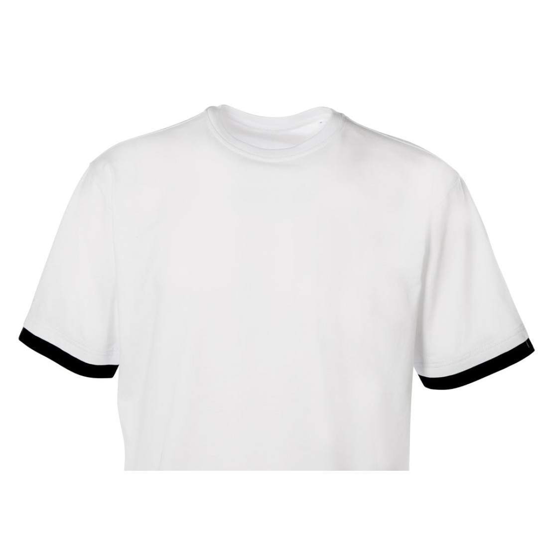 Футболка «Rotterdam» мужская, белый/черный