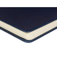 Ежедневник А5 датированный "Megapolis Loft" на 2026, темно-синий